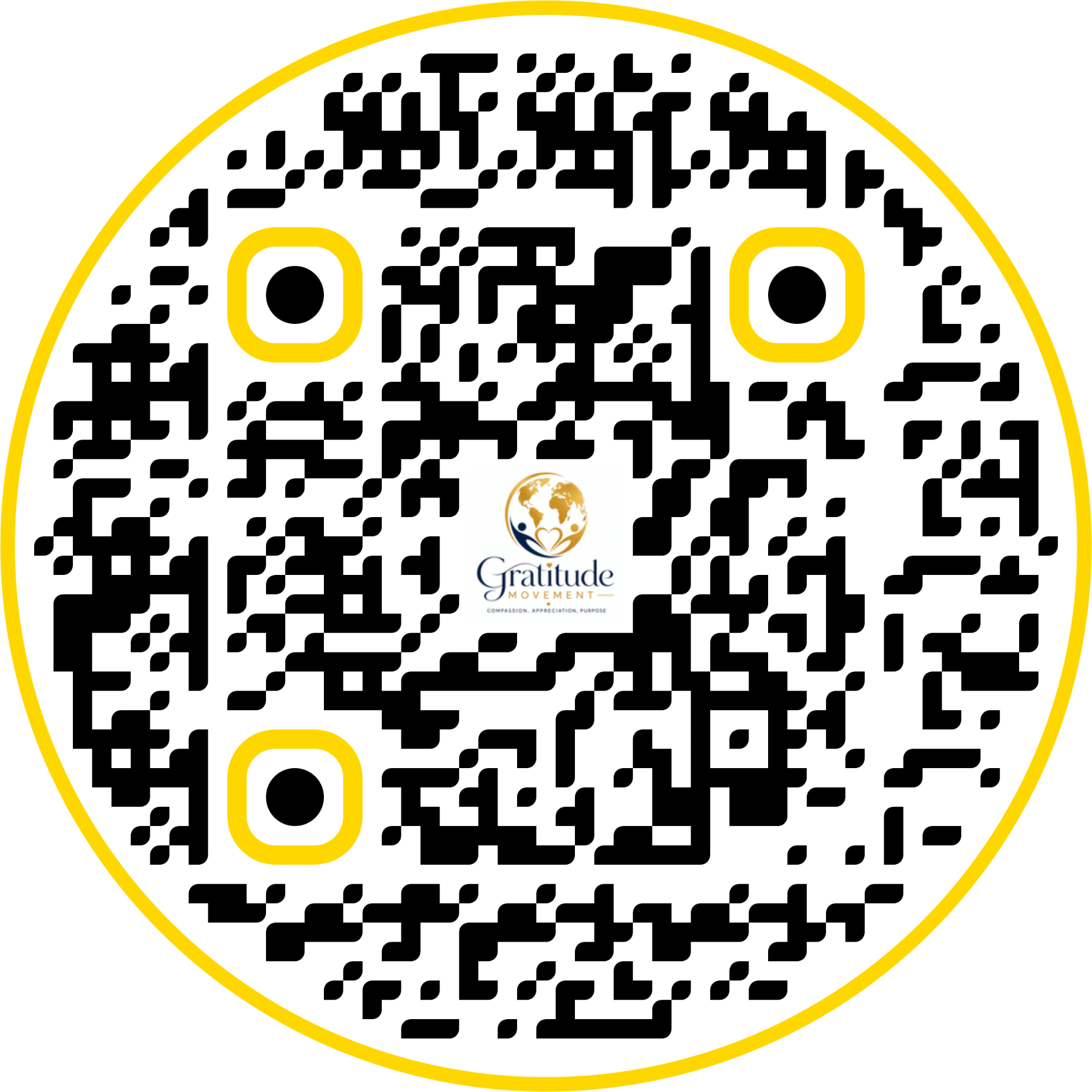 Scan to visit The Gratitude Movement™